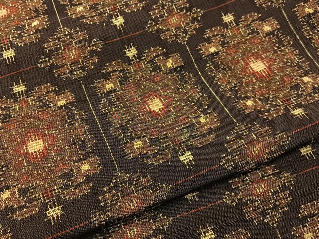 平和屋着物■上質な紬 宝相華 正絹 逸品 BAAY8176hj