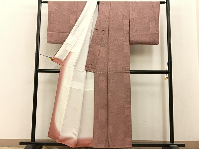 平和屋着物■江戸小紋 作家物 寄せ小紋柄 正絹 逸品 BAAY8184hj
