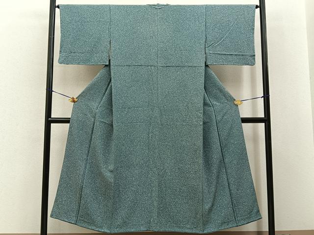 平和屋着物■上質な小紋 霞文 正絹 逸品 BAAY8319hj