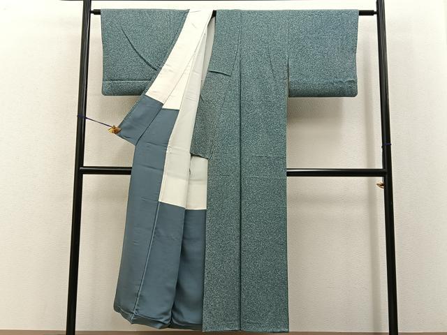 平和屋着物■上質な小紋 霞文 正絹 逸品 BAAY8319hj