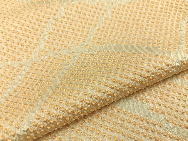 平和屋着物■上質な小紋 総絞り 抽象文様 正絹 逸品 BAAY8337hj