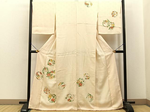 平和屋着物■訪問着 花丸文 金彩 高島屋扱い 正絹 逸品 BAAY8374hj
