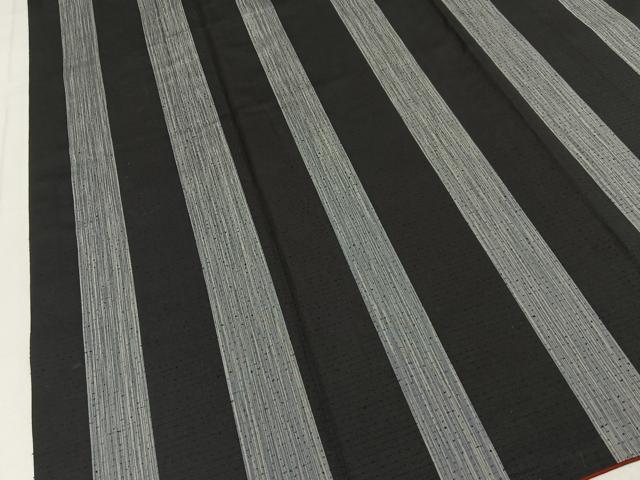 平和屋着物■上質な紬 間道 正絹 逸品 BAAY8382hj