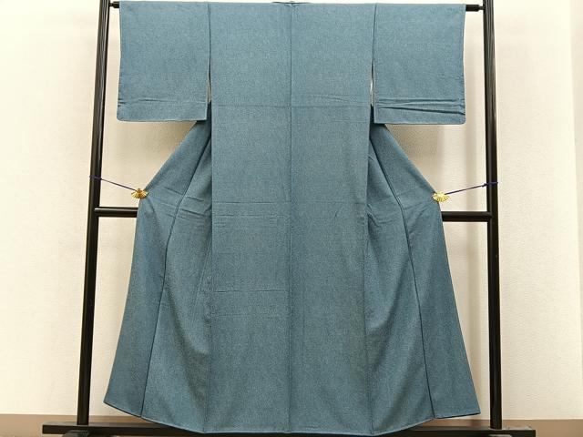 平和屋着物■江戸小紋 鮫小紋柄 正絹 逸品 未使用 BAAY8393hj