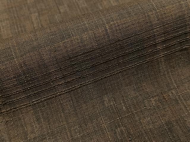 平和屋着物■上質な紬 格子柄 正絹 逸品 BAAY8419hj