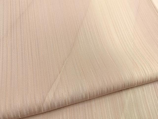 平和屋着物■上質な小紋 縞 暈し染め 正絹 逸品 BAAY8431hj