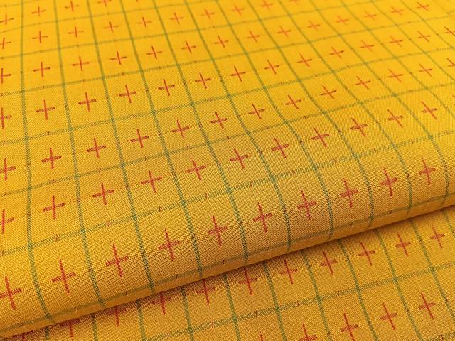平和屋着物■上質な紬 十字絣 正絹 逸品 未使用 BAAY8502hj