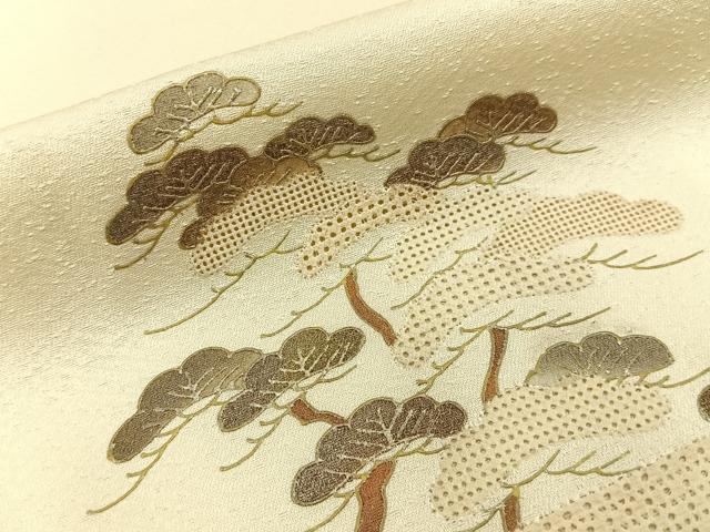 平和屋着物■中国三大刺繍 スワトウ刺繍 色留訪問着 平安人物文 金彩 正絹 逸品 未使用 BAAY8530hj
