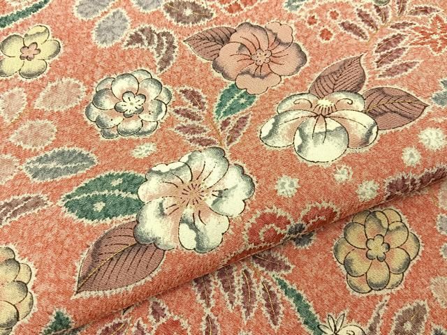 平和屋着物■上質な小紋 辻が花 金彩 正絹 逸品 未使用 BAAY8597hj