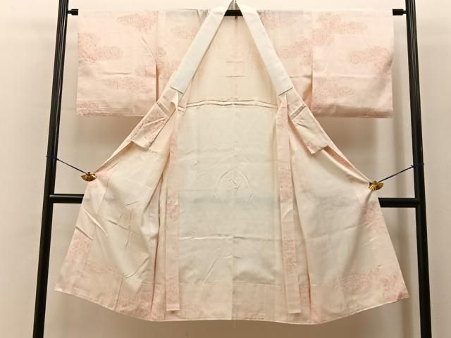 平和屋着物■長襦袢 無双仕立て 辻が花 絞り 正絹 逸品 BAAY8632hj