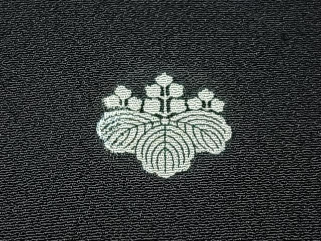平和屋着物■豪華黒留袖 刺繍 松竹梅 尾長鶏 銀彩 正絹 逸品 BAAY8638hj