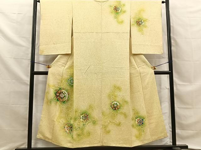 平和屋着物■訪問着 宝相華 金彩 正絹 逸品 BAAY8681hj