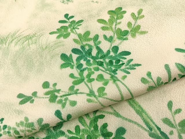 平和屋着物■訪問着 遠山樹林文 暈し染め 正絹 逸品 BAAY8700hj
