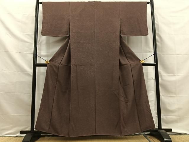 平和屋着物■上質な小紋 露芝文 正絹 逸品 BAAY8726hj