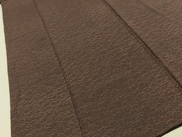 平和屋着物■上質な小紋 露芝文 正絹 逸品 BAAY8726hj