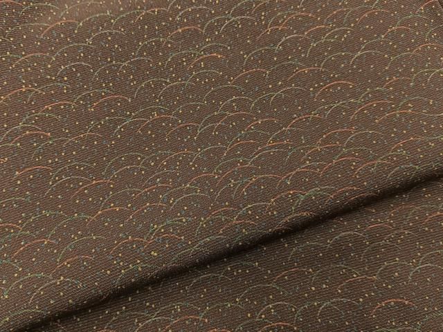 平和屋着物■上質な小紋 露芝文 正絹 逸品 BAAY8726hj