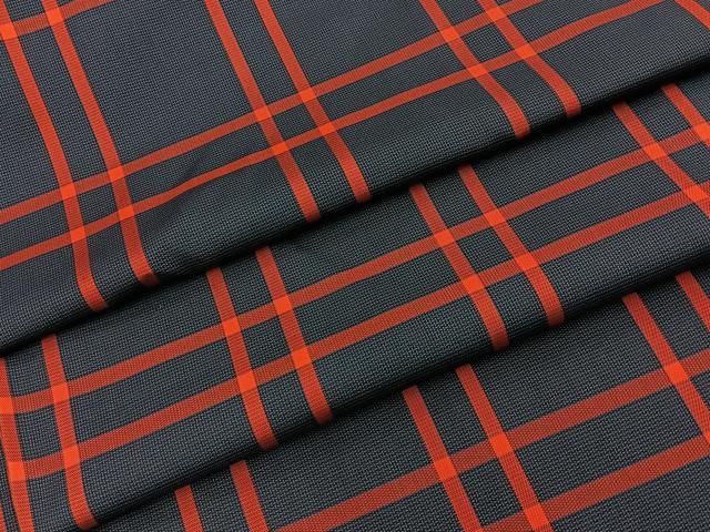平和屋着物■本場縞大島紬 格子柄 正絹 逸品 BAAY8765hj