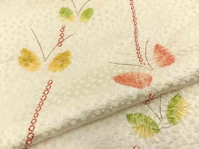 平和屋着物■訪問着 絞り 舞蝶文 金彩 正絹 逸品 BAAY8782hj