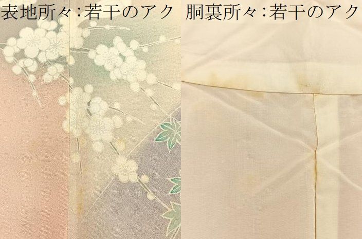 平和屋着物■訪問着 刺繍 飾花文 暈し染め 正絹 逸品 BAAY8797hj