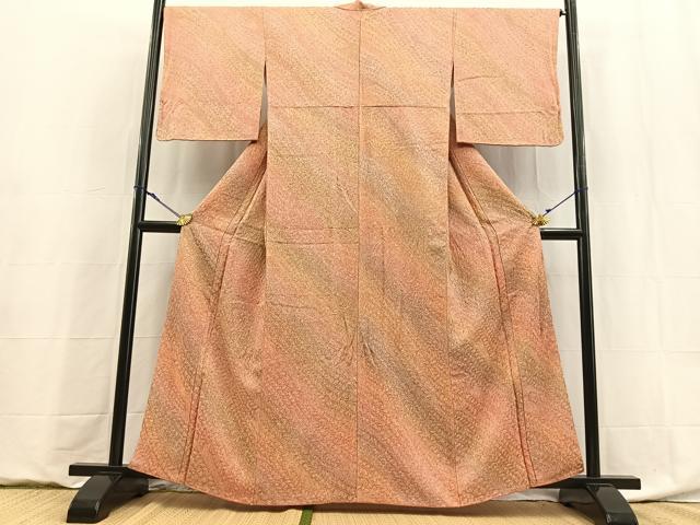 平和屋着物■上質な小紋 作家物 辻が花 幻想 暈し染め 反端付き 正絹 逸品 BAAY9030yc