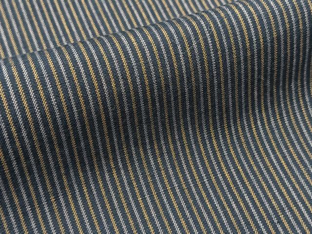 平和屋着物■男性 紬 縞 正絹 逸品 BAAY9042yc