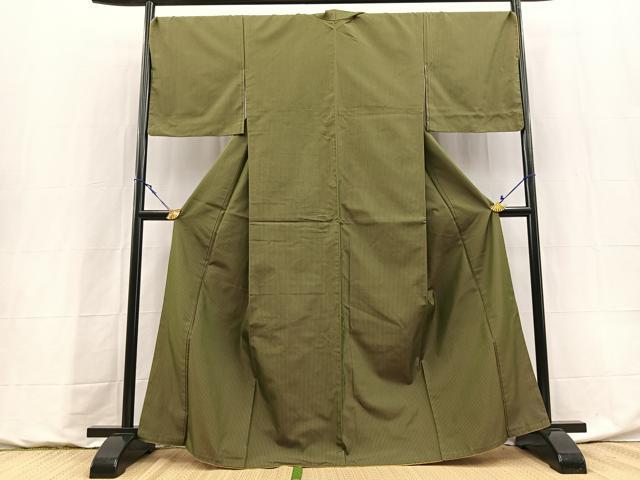 平和屋着物●本場縞大島紬 縞 ますいわ屋扱い 正絹 逸品 BAAY9120yc