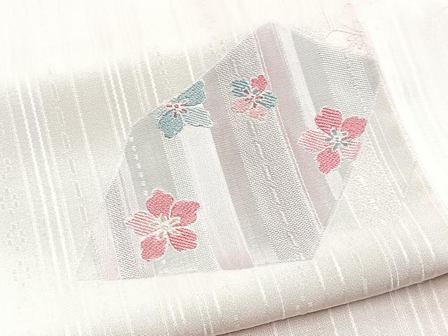 平和屋着物▼訪問着 地紋起こし 切嵌花文 正絹 逸品 BAAY9123yc