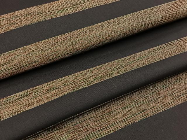 平和屋着物■本場縞大島紬 横段文 正絹 逸品 BAAY9143yc