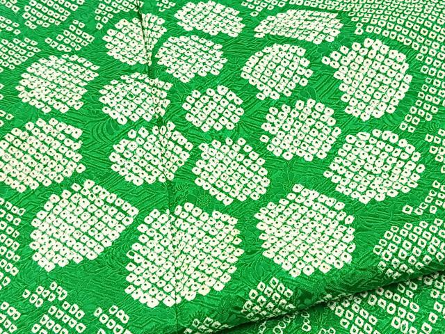 平和屋着物●豪華振袖 総絞り 吉祥花文 正絹 逸品 BAAY9174yc