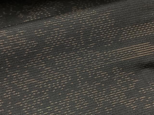 平和屋着物■本場大島紬 エ霞風景文 正絹 逸品 未使用 BAAY9215yc