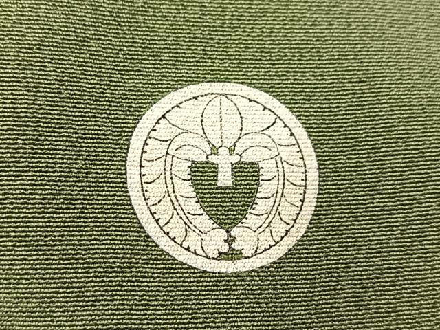 平和屋着物■豪華色留袖 刺繍 飛鶴風景文 金彩 銀糸 正絹 逸品 BAAY9231yc