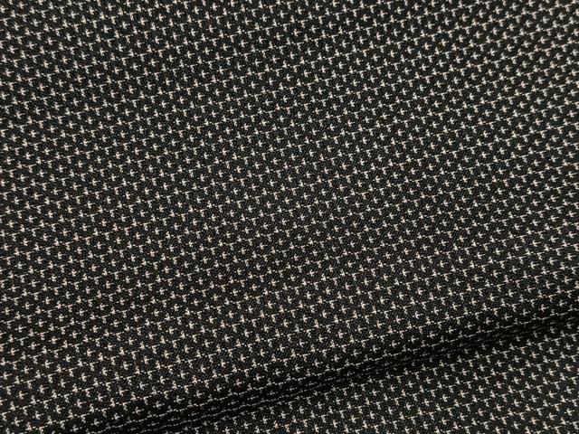 平和屋着物■男性 紬 アンサンブル 100亀甲 総詰め 正絹 逸品 BAAY9253yc