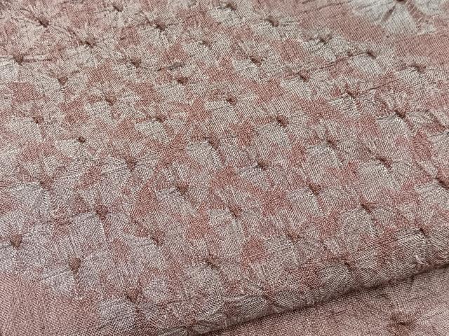 平和屋着物●上質な紬 蜘蛛絞り 正絹 逸品 BAAY9284yc