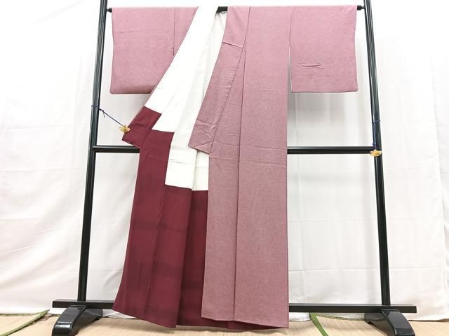 平和屋着物■江戸小紋 鮫小紋柄 正絹 逸品 BAAY9482yc