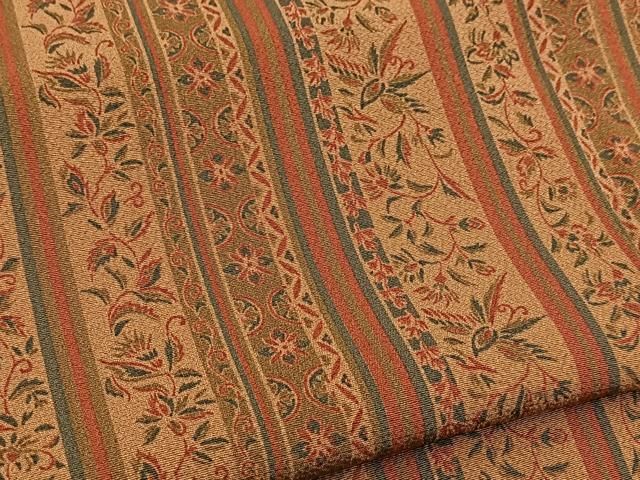 平和屋着物■上質な小紋 更紗間道 正絹 逸品 BAAY9524yc