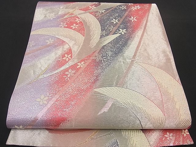 平和屋着物■六通柄袋帯 飛鳥文 金銀糸 逸品 n-by2767