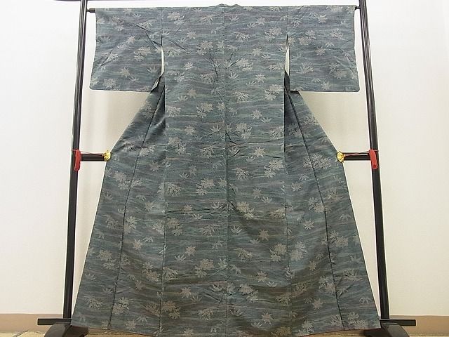 平和屋着物■上質な紬 霞楓文 逸品 n-by2901