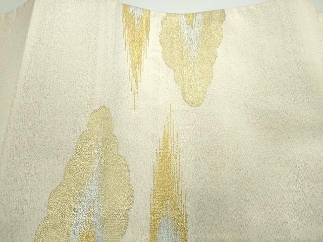 平和屋着物◎太鼓柄袋帯 雲取り文 金銀糸 逸品 CAAI0783yk