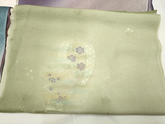 平和屋着物★和装小物 上質な帯揚げ10枚 丹後ちりめん 仕覆吉祥花文 枝花文 ぼかし染 金銀糸 未使用あり 逸品 CAAI9966qe
