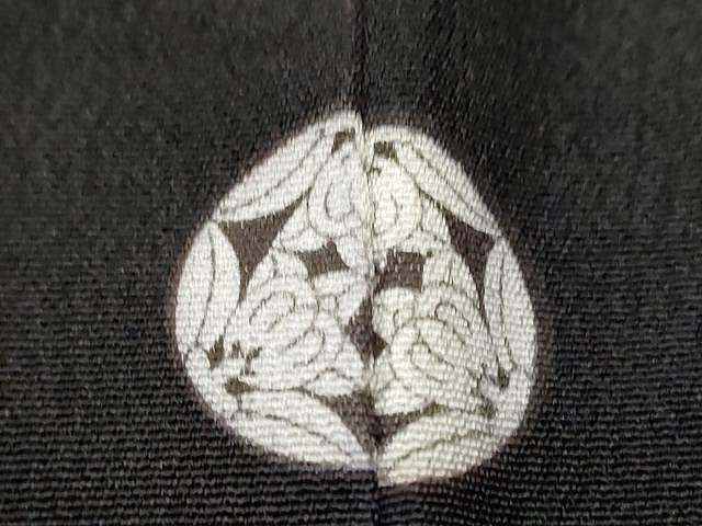 平和屋着物■豪華黒留袖 駒刺繍 青海波 金彩 正絹 逸品 CAAJ5111yk