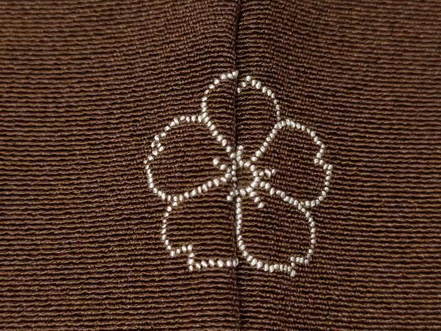 平和屋着物●訪問着 刺繍 草花文 金彩 正絹 逸品 CAAK8365ev