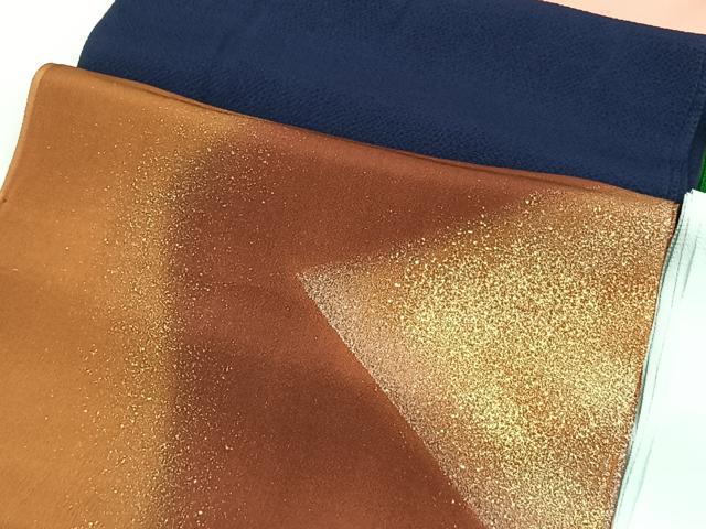 平和屋着物★和装小物 上質な帯揚げ10枚セット 絞り 青梅波 菊 金彩 逸品 CAAL0421xi