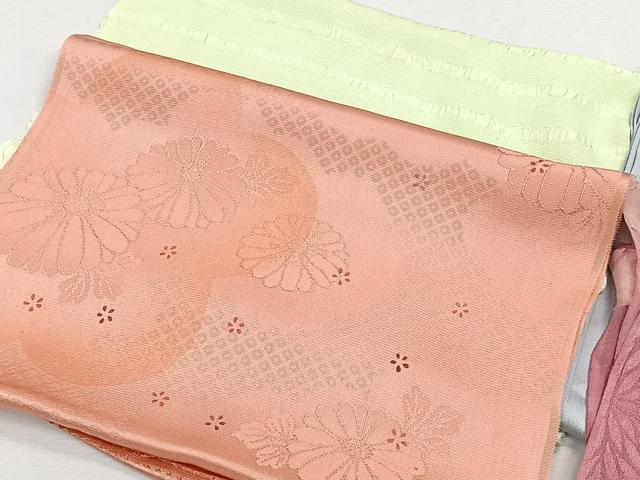 平和屋着物★和装小物 上質な帯揚げ10枚セット 絞り 青梅波 菊 金彩 逸品 CAAL0421xi
