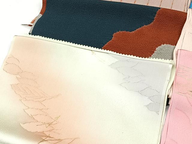 平和屋着物★和装小物 上質な帯揚げ10枚セット 絞り 枝花鳥文 ぼかし染 金彩 未使用 未使用 逸品 CAAL0426xi