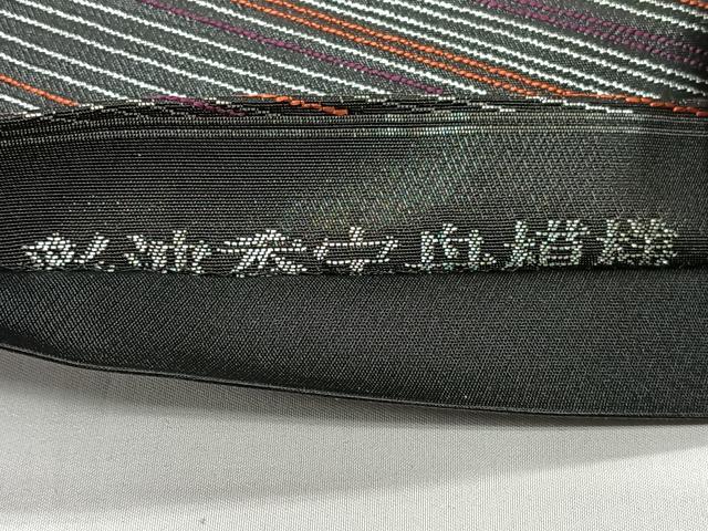 平和屋着物◎六通太鼓柄袋帯 彩波秀宝舟模様 金銀糸 正絹 逸品 CAAN3660qv