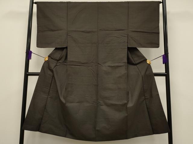 平和屋着物■男性 紬 亀甲柄 正絹 逸品 CAAO9822oy