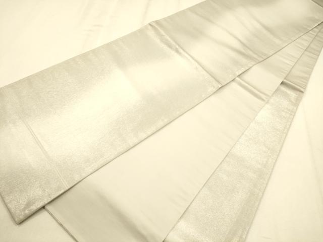 平和屋着物◎六通柄袋帯 霞文 引箔 正絹 逸品 CAAP8198ft
