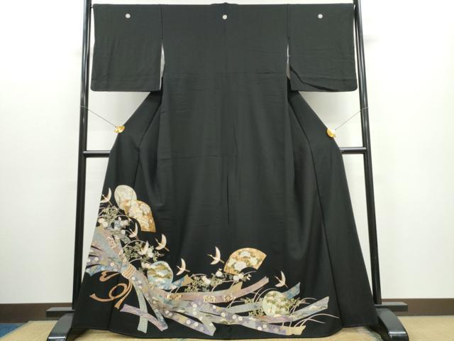 楽天市場】着物（素材（生地・毛糸）シルク・種類（着物）黒留袖
