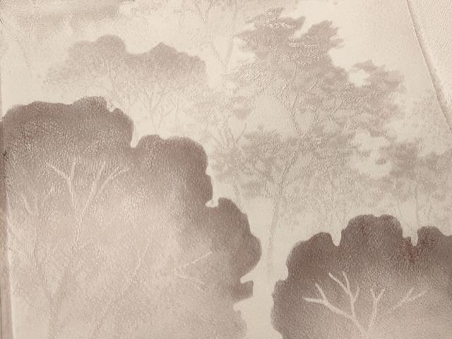 平和屋着物■色留訪問着 草木地紋 暈し染め 正絹 逸品 CAAQ6209ze