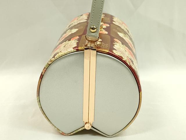 平和屋着物●和装小物 和装バッグ ハンドバッグ 草花文 金彩 振袖 逸品 CAAQ8097ju